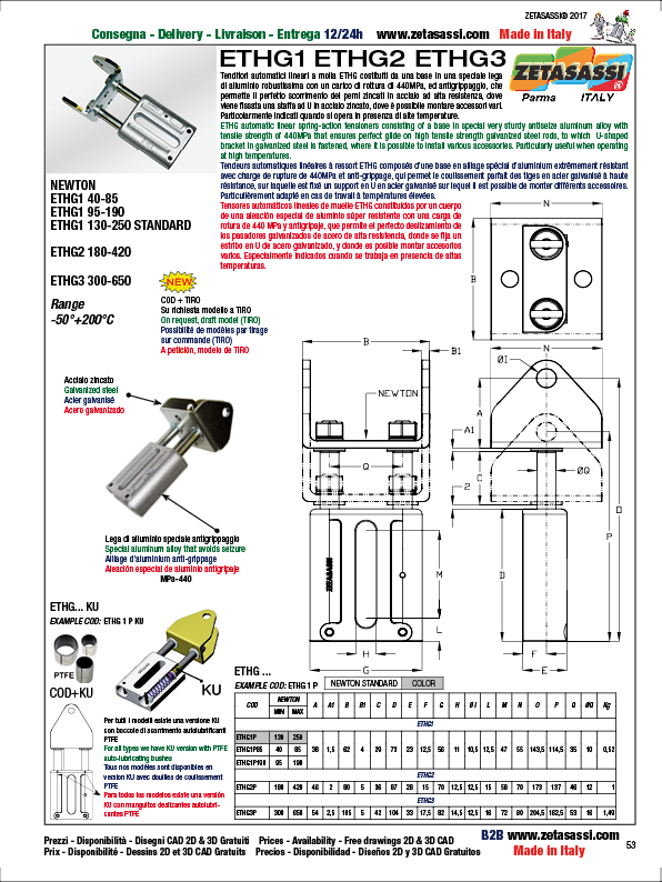 LINEAR TENSIONER